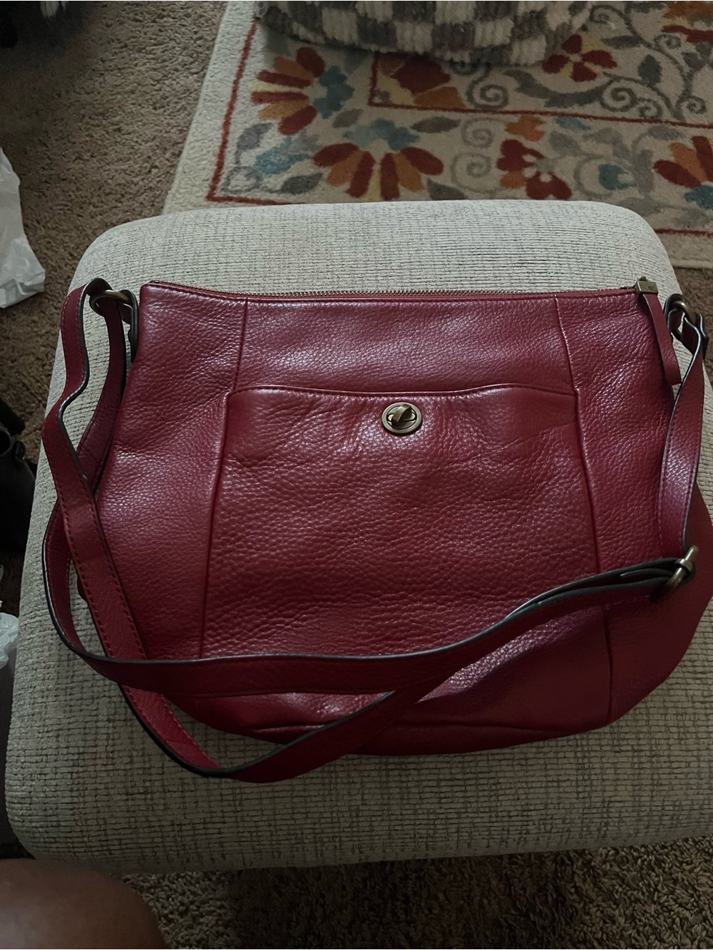 Elliott Lucca leather crossbody